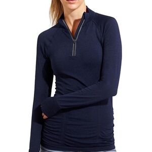 Athleta Fastest Track Half Zip